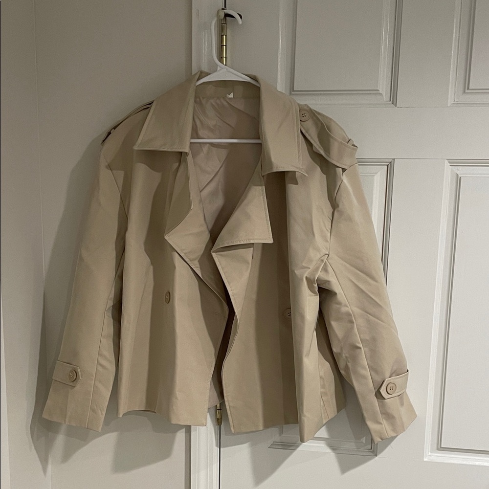 Classic Tan Women's Trench Coat